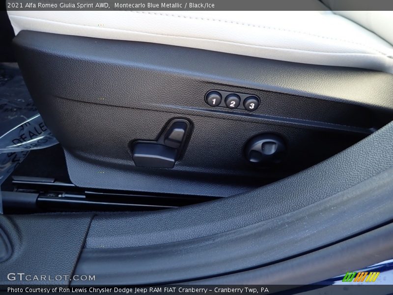 Montecarlo Blue Metallic / Black/Ice 2021 Alfa Romeo Giulia Sprint AWD