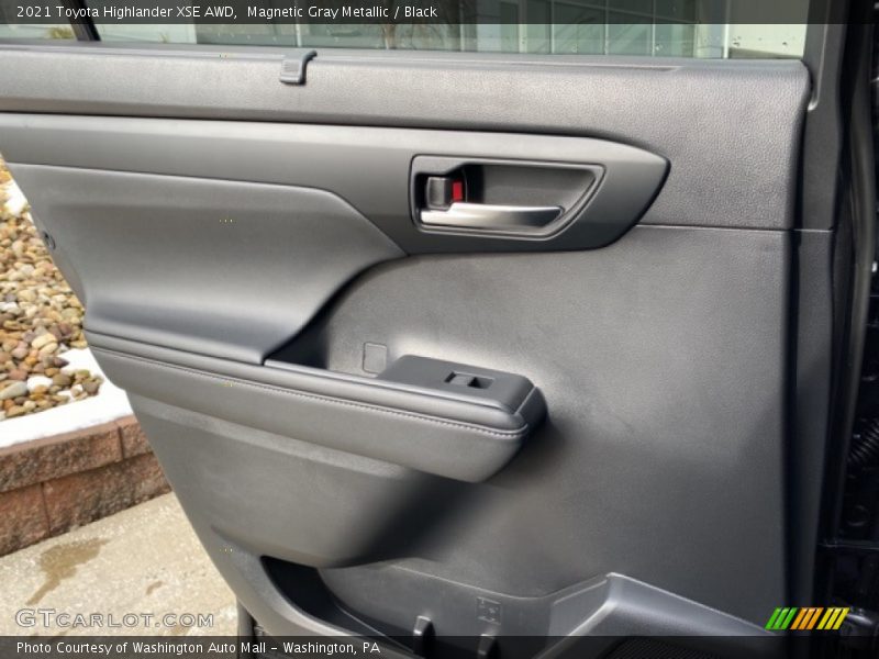 Magnetic Gray Metallic / Black 2021 Toyota Highlander XSE AWD