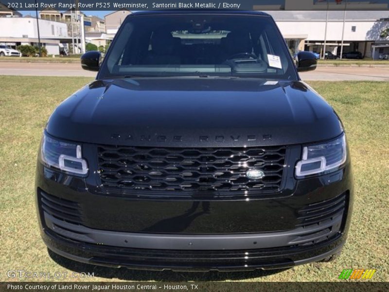 Santorini Black Metallic / Ebony 2021 Land Rover Range Rover P525 Westminster