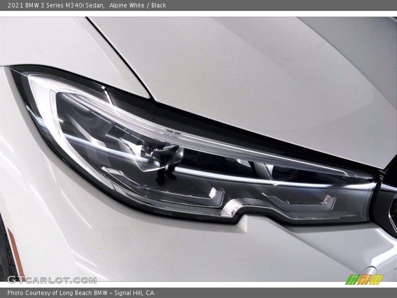 Alpine White / Black 2021 BMW 3 Series M340i Sedan