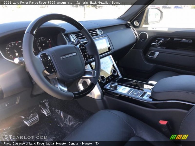 Santorini Black Metallic / Ebony 2021 Land Rover Range Rover P525 Westminster
