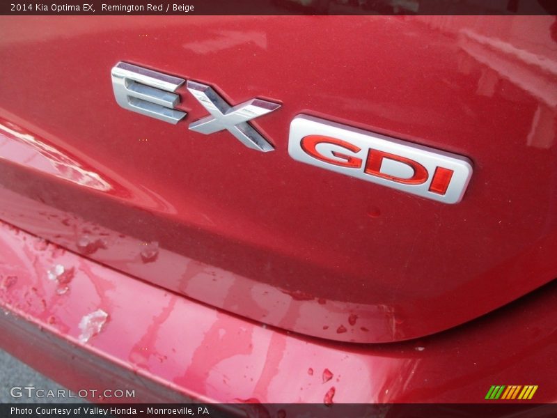 Remington Red / Beige 2014 Kia Optima EX