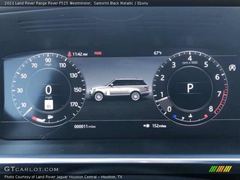  2021 Range Rover P525 Westminster P525 Westminster Gauges