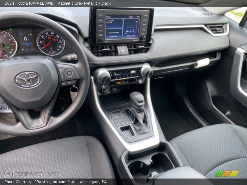 Magnetic Gray Metallic / Black 2021 Toyota RAV4 LE AWD