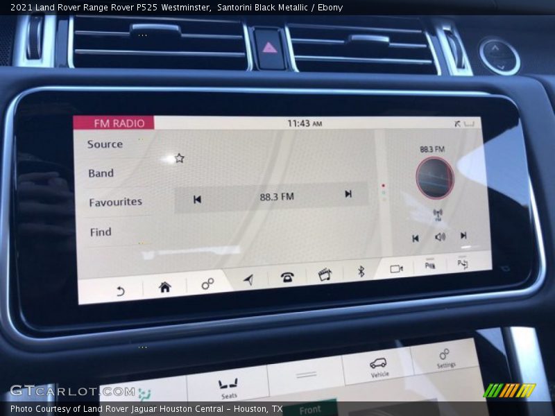Santorini Black Metallic / Ebony 2021 Land Rover Range Rover P525 Westminster