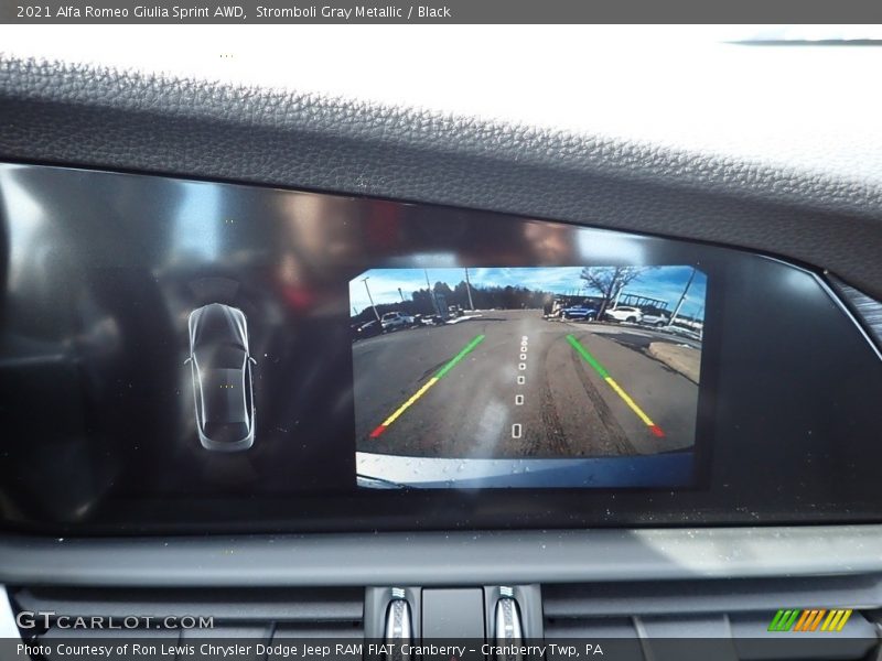 Stromboli Gray Metallic / Black 2021 Alfa Romeo Giulia Sprint AWD