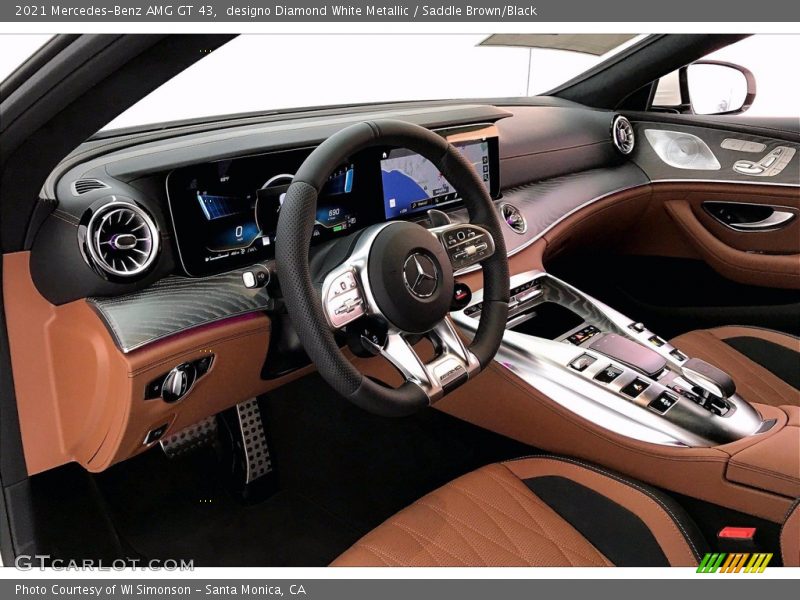 Front Seat of 2021 AMG GT 43