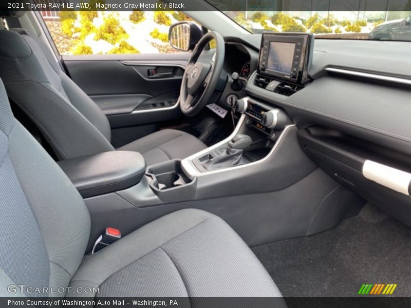 Magnetic Gray Metallic / Black 2021 Toyota RAV4 LE AWD