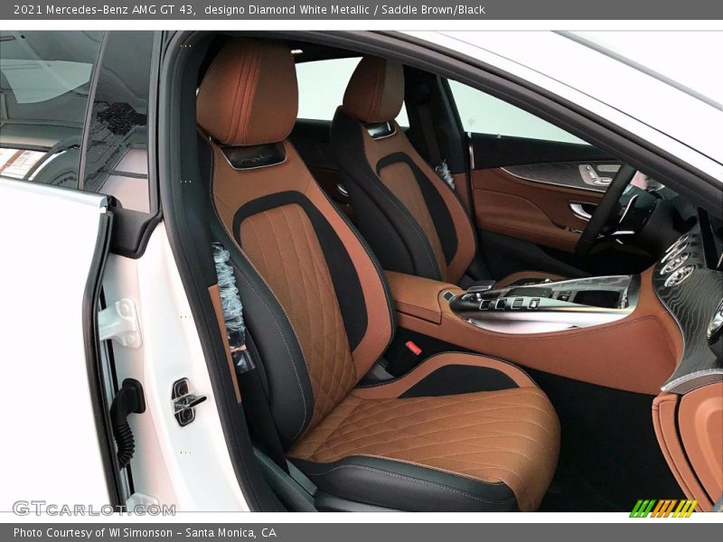  2021 AMG GT 43 Saddle Brown/Black Interior