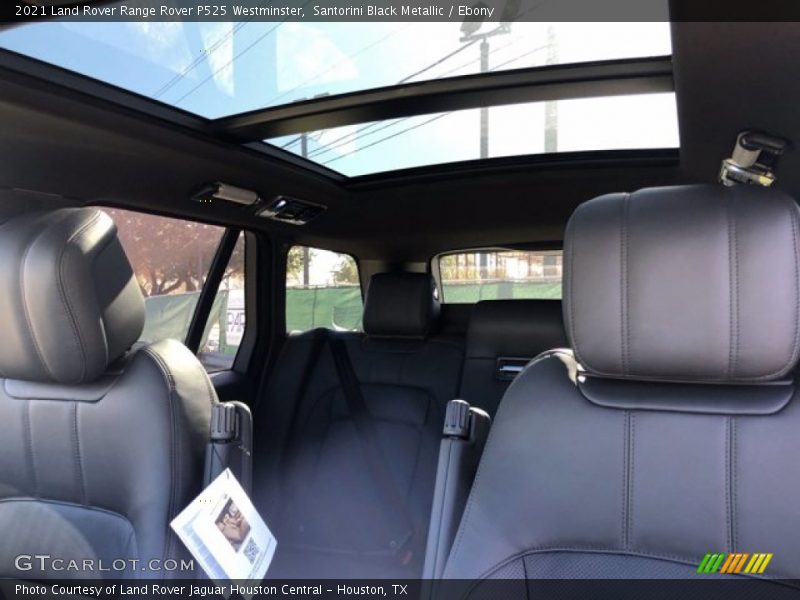 Sunroof of 2021 Range Rover P525 Westminster
