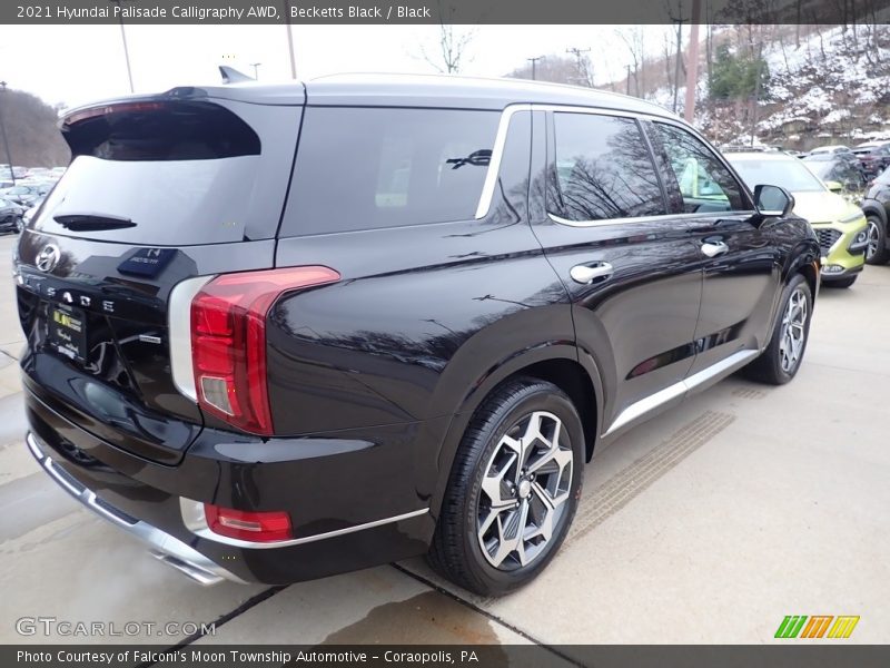 Becketts Black / Black 2021 Hyundai Palisade Calligraphy AWD