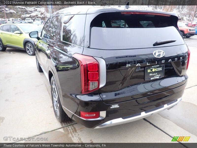 Becketts Black / Black 2021 Hyundai Palisade Calligraphy AWD
