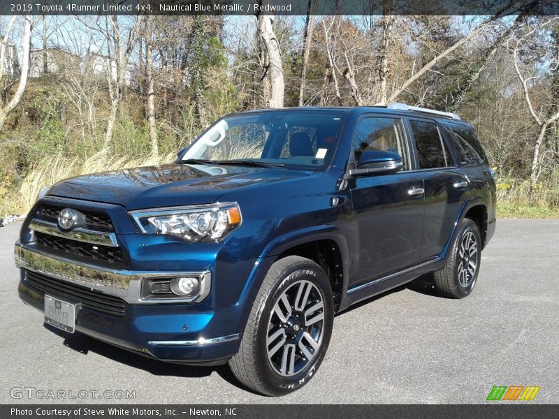 Nautical Blue Metallic / Redwood 2019 Toyota 4Runner Limited 4x4