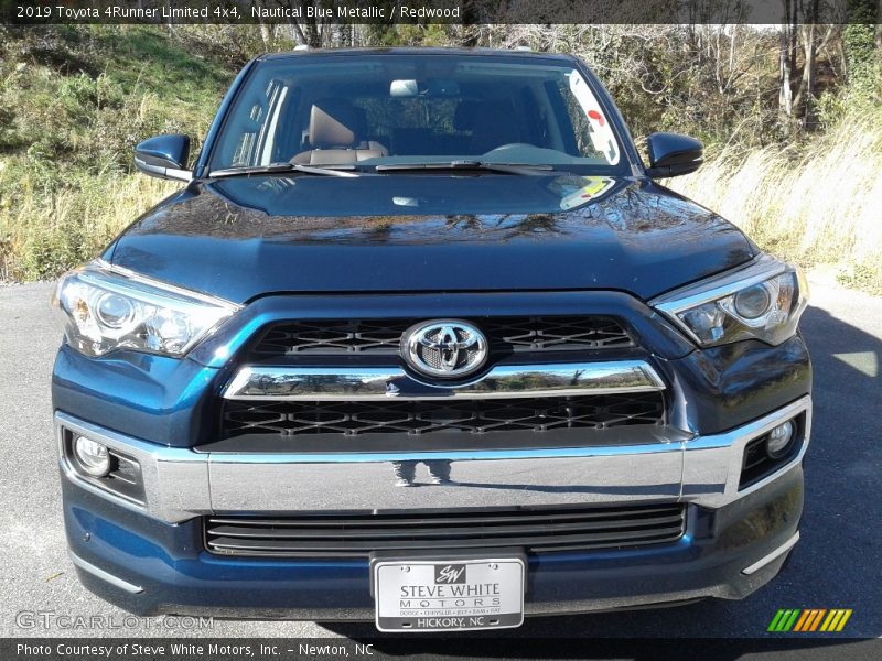 Nautical Blue Metallic / Redwood 2019 Toyota 4Runner Limited 4x4