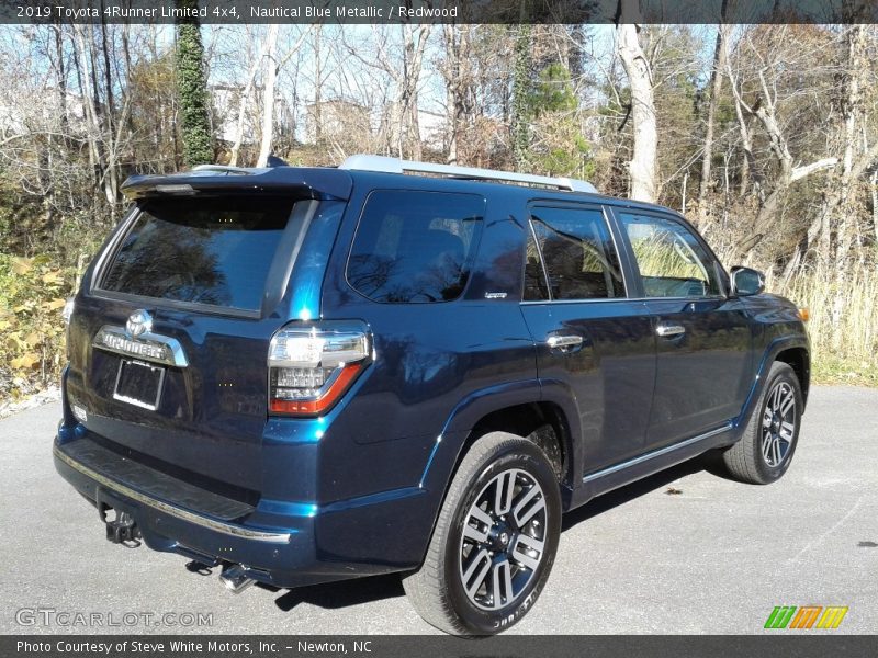 Nautical Blue Metallic / Redwood 2019 Toyota 4Runner Limited 4x4
