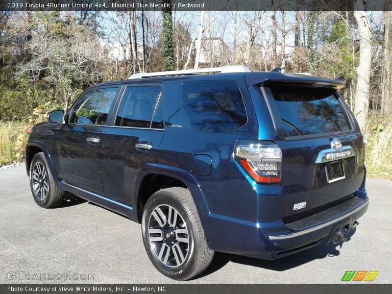 Nautical Blue Metallic / Redwood 2019 Toyota 4Runner Limited 4x4