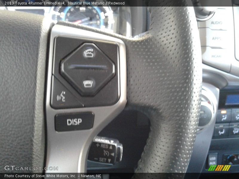Nautical Blue Metallic / Redwood 2019 Toyota 4Runner Limited 4x4