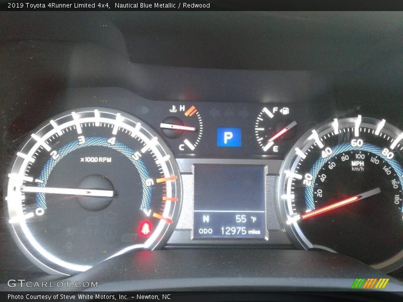 Nautical Blue Metallic / Redwood 2019 Toyota 4Runner Limited 4x4