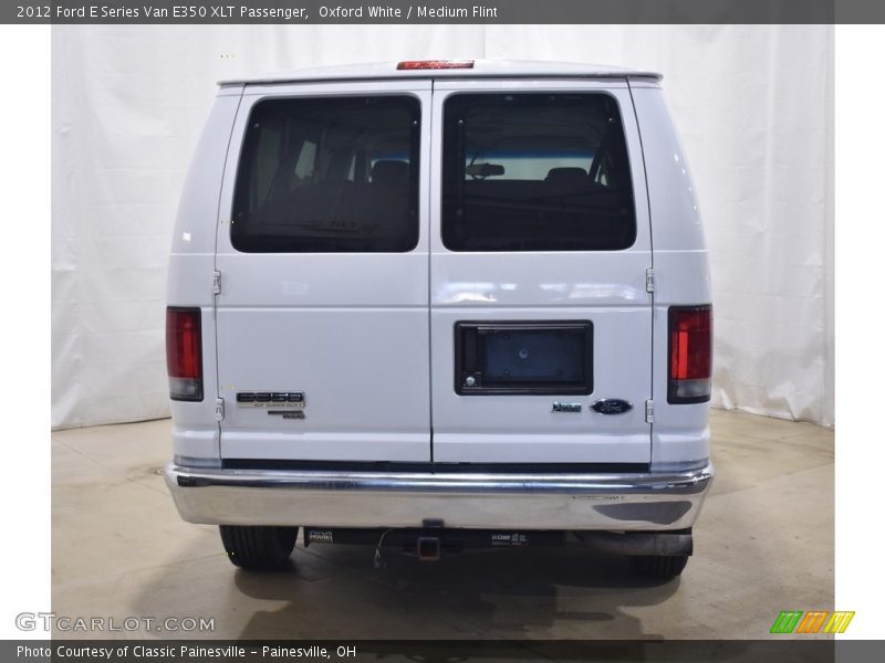 Oxford White / Medium Flint 2012 Ford E Series Van E350 XLT Passenger