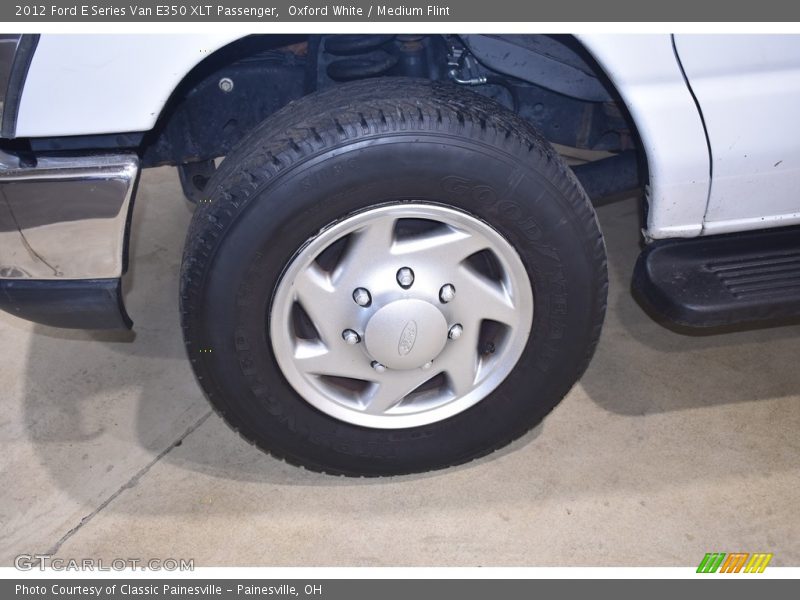 Oxford White / Medium Flint 2012 Ford E Series Van E350 XLT Passenger