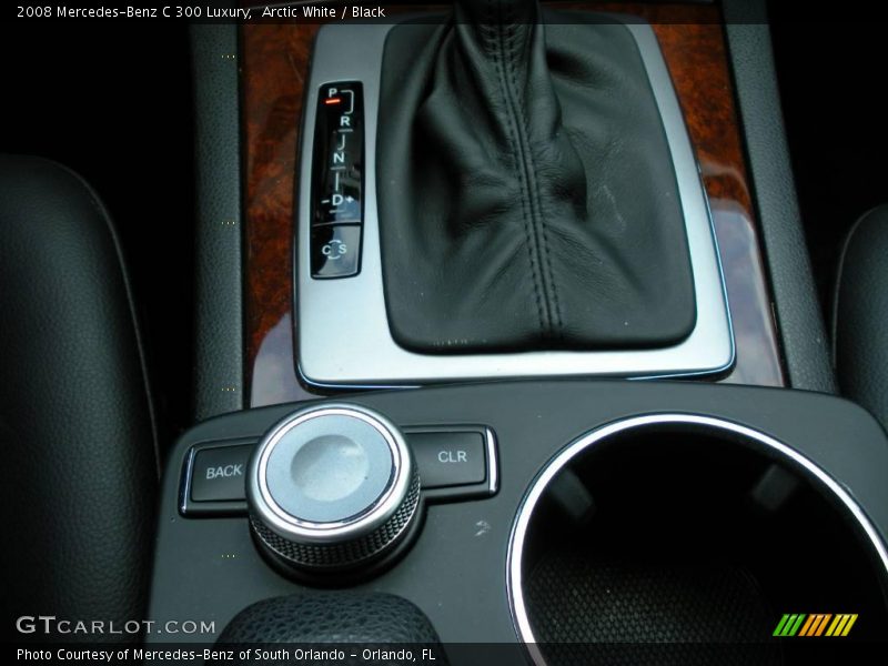 Arctic White / Black 2008 Mercedes-Benz C 300 Luxury