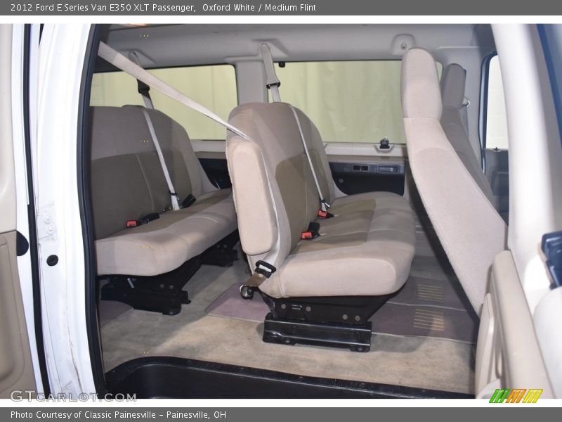 Oxford White / Medium Flint 2012 Ford E Series Van E350 XLT Passenger