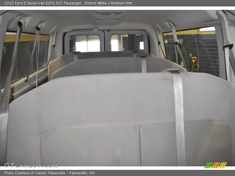 Oxford White / Medium Flint 2012 Ford E Series Van E350 XLT Passenger