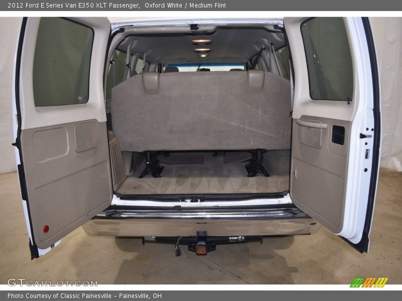 Oxford White / Medium Flint 2012 Ford E Series Van E350 XLT Passenger