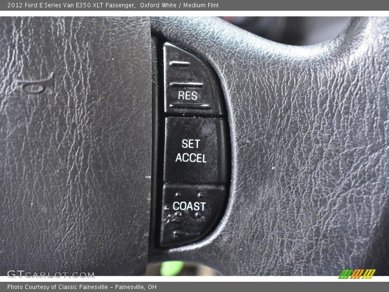 Oxford White / Medium Flint 2012 Ford E Series Van E350 XLT Passenger