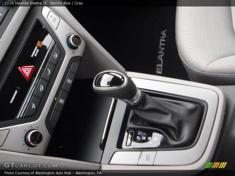 Electric Blue / Gray 2018 Hyundai Elantra SE