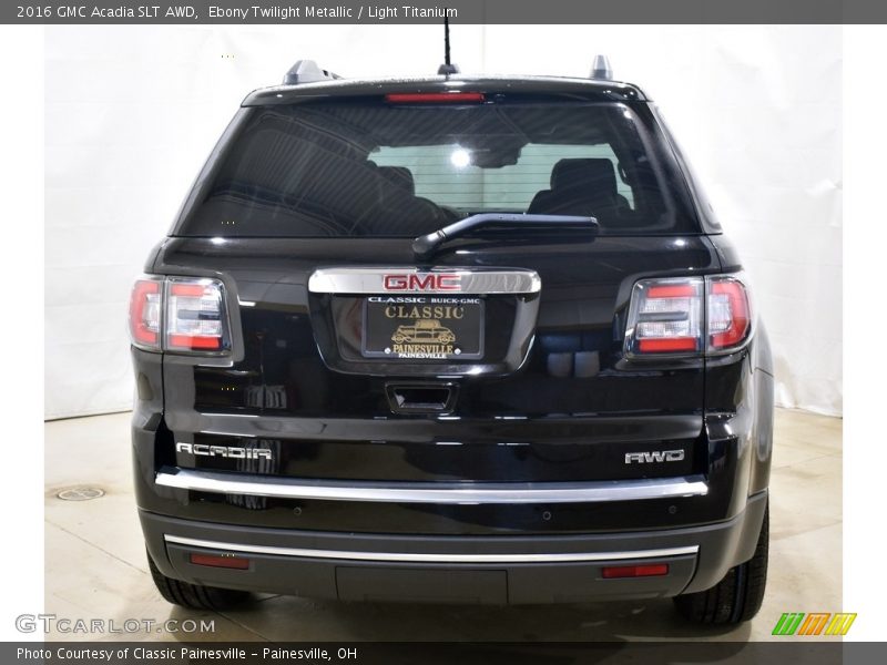 Ebony Twilight Metallic / Light Titanium 2016 GMC Acadia SLT AWD