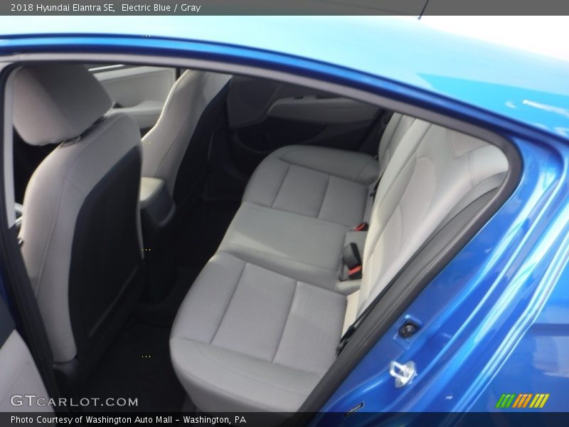 Electric Blue / Gray 2018 Hyundai Elantra SE
