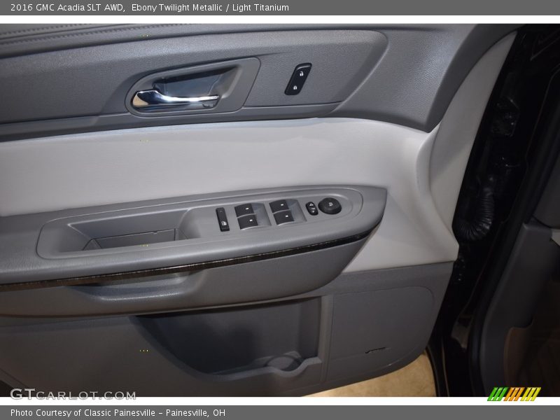 Ebony Twilight Metallic / Light Titanium 2016 GMC Acadia SLT AWD