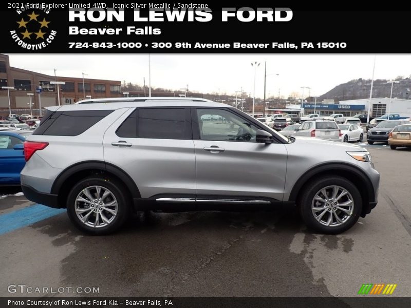 Iconic Silver Metallic / Sandstone 2021 Ford Explorer Limited 4WD