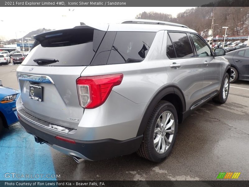 Iconic Silver Metallic / Sandstone 2021 Ford Explorer Limited 4WD