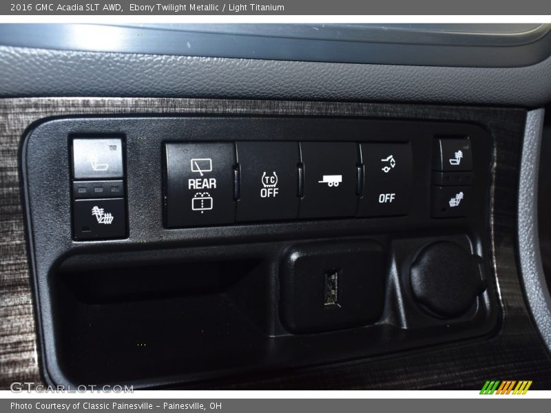 Ebony Twilight Metallic / Light Titanium 2016 GMC Acadia SLT AWD