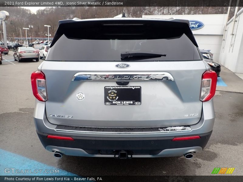 Iconic Silver Metallic / Sandstone 2021 Ford Explorer Limited 4WD