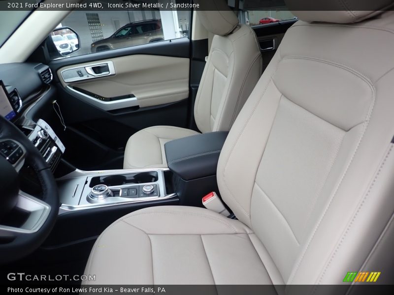 Iconic Silver Metallic / Sandstone 2021 Ford Explorer Limited 4WD