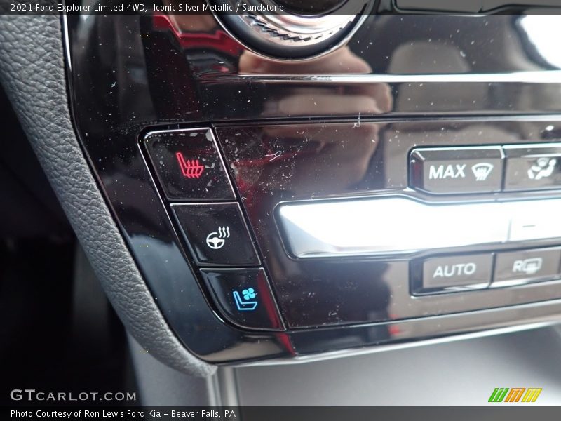 Iconic Silver Metallic / Sandstone 2021 Ford Explorer Limited 4WD