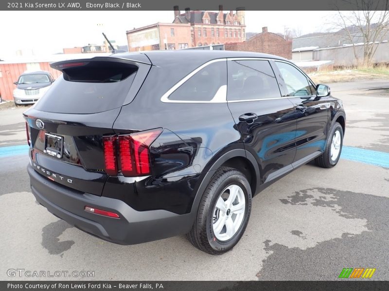 Ebony Black / Black 2021 Kia Sorento LX AWD