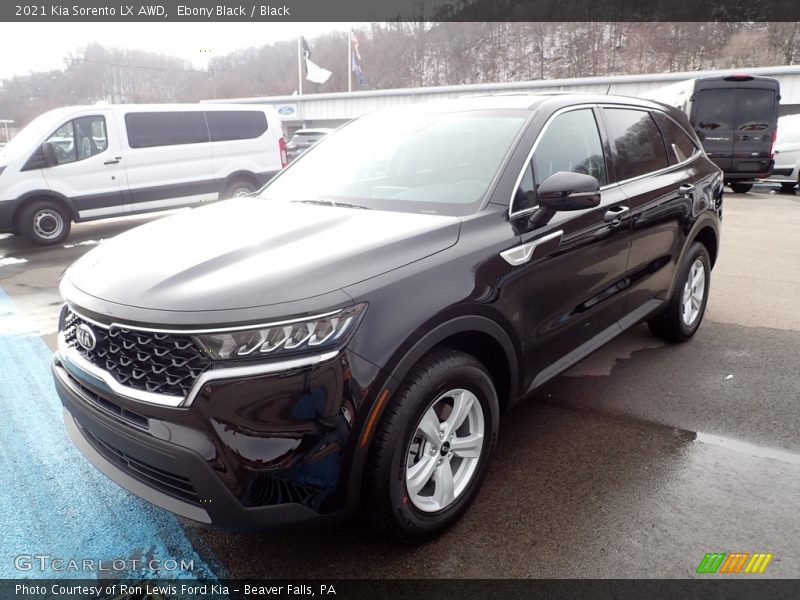 Ebony Black / Black 2021 Kia Sorento LX AWD