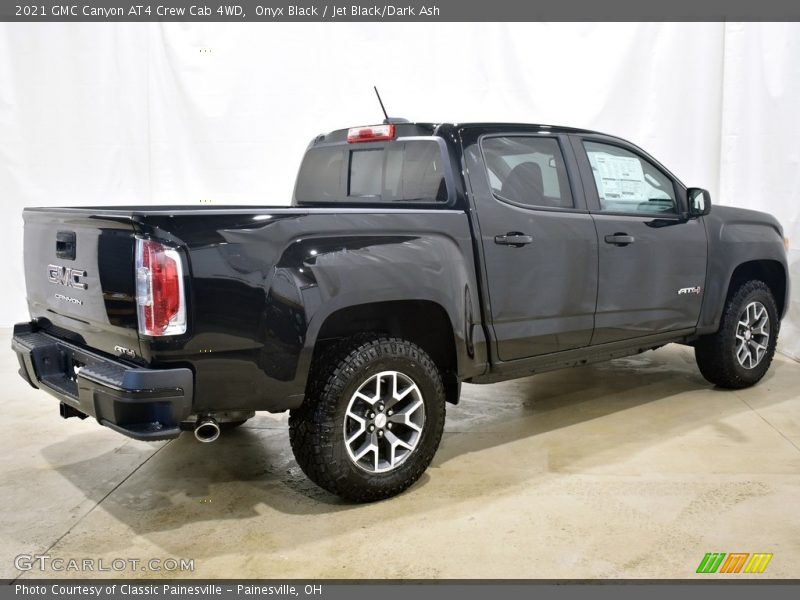 Onyx Black / Jet Black/Dark Ash 2021 GMC Canyon AT4 Crew Cab 4WD