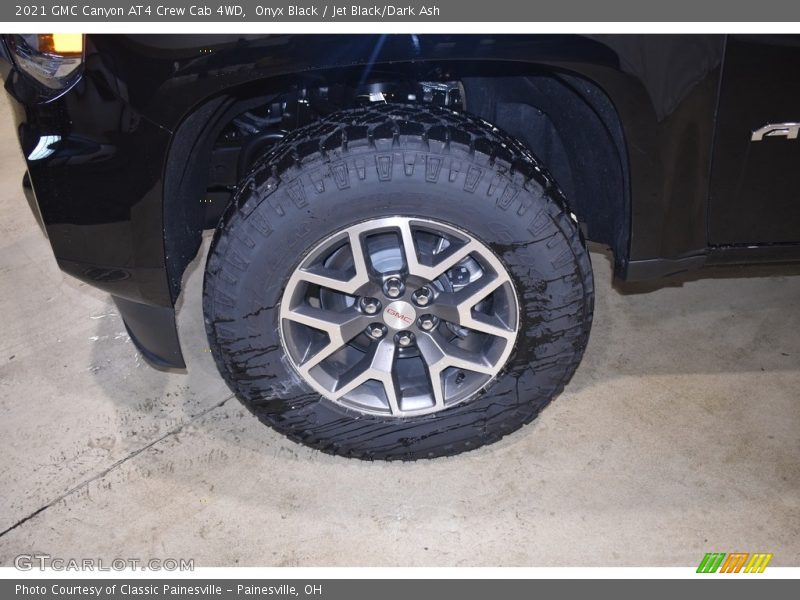 Onyx Black / Jet Black/Dark Ash 2021 GMC Canyon AT4 Crew Cab 4WD