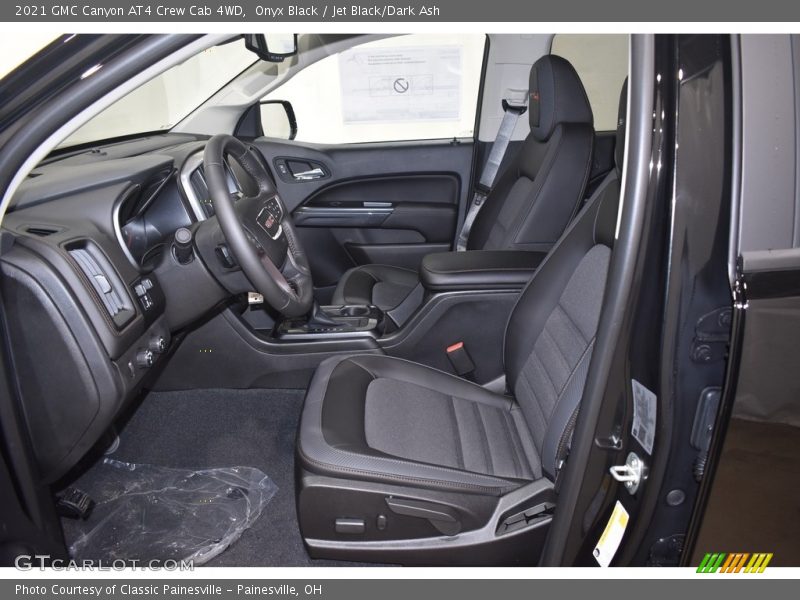 Onyx Black / Jet Black/Dark Ash 2021 GMC Canyon AT4 Crew Cab 4WD