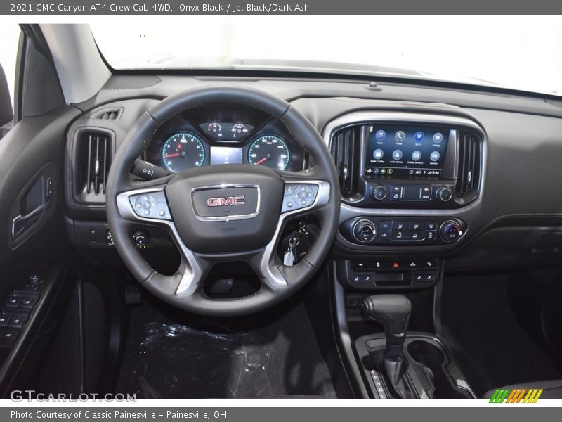 Onyx Black / Jet Black/Dark Ash 2021 GMC Canyon AT4 Crew Cab 4WD