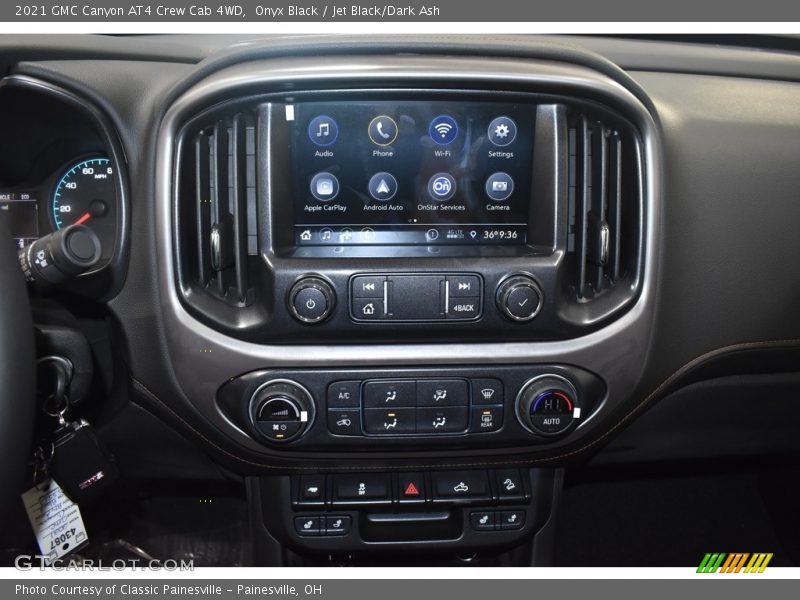 Onyx Black / Jet Black/Dark Ash 2021 GMC Canyon AT4 Crew Cab 4WD