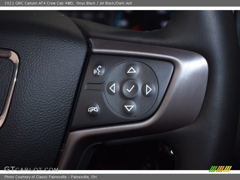 Onyx Black / Jet Black/Dark Ash 2021 GMC Canyon AT4 Crew Cab 4WD