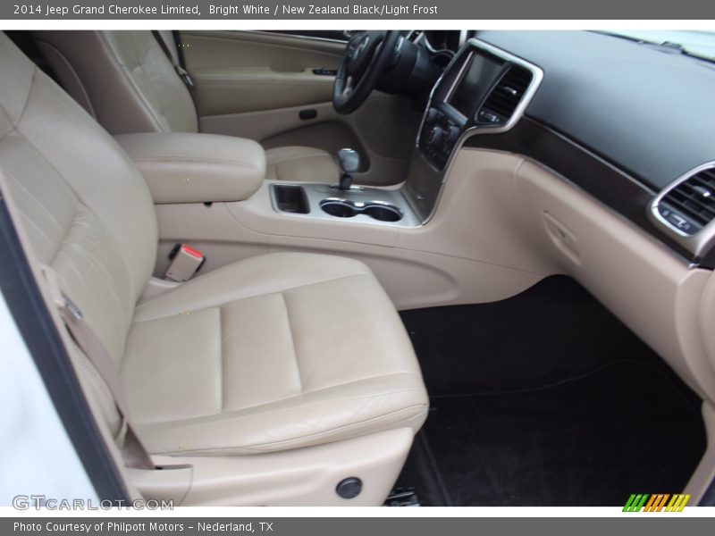 Bright White / New Zealand Black/Light Frost 2014 Jeep Grand Cherokee Limited