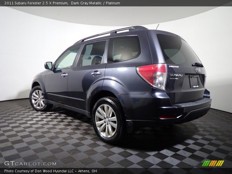 Dark Gray Metallic / Platinum 2011 Subaru Forester 2.5 X Premium