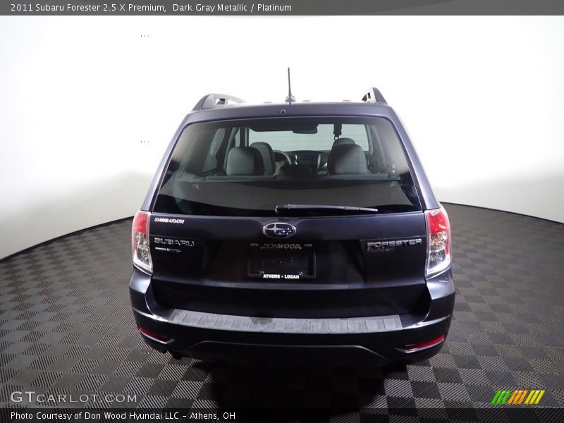 Dark Gray Metallic / Platinum 2011 Subaru Forester 2.5 X Premium